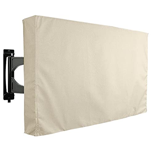 Copertura TV Antipolvere,Copri TV da Esterno Giardino impermeabile Courtyard TV Copertura TV Set Dustproof Oxford Computer Coperchio del monitor Caso TV 22 '' a 70 '' Pollice(40 inch to 42 inch)