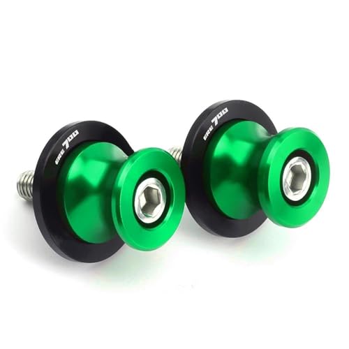 Caballetes traseros de 6 mm con aleación sólida para basculante de moto Tenere