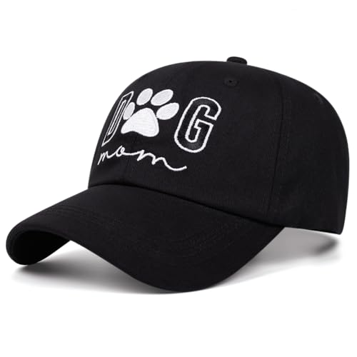 Gorra bordada Dog Mom para mujer miniatura 2
