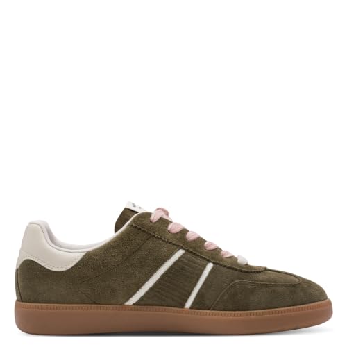 Baskets basses plates Tamaris femme vert 36 contre la fatigue