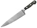 Produktbild Fackelmann NIROSTA Kochmesser PREMIUM, Küchenmesser mit Edelstahlklinge, Allzweckmesser mit ergonomischem Griff (Farbe: Schwarz/Silber), Menge: 1 Stück