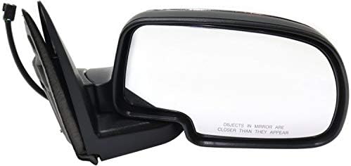 Kool Vue Mirror Passenger Side Compatible with 1999-2006 Chevrolet Silverado 1500, 2001-2006 Silverado 2500 HD, 2000-2006 Tahoe, Fits 1999-2006 GMC Sierra 1500 Power Glass - GM1321174