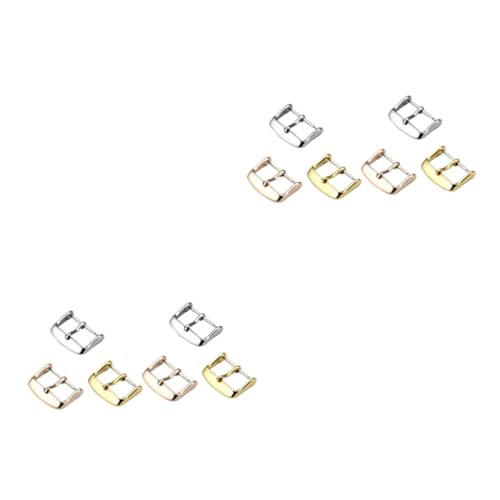 Hebillas de reloj de acero inoxidable electroplate plata rosa accesorio clásico de lujo