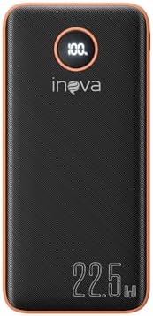 Power Bank Carregador Portátil 20000mAh com Carga Rápida, Led Ind...