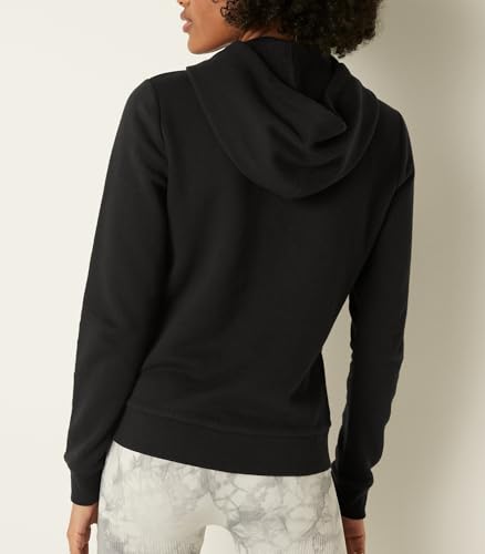 Victoria's Secret Women's PINK Logo Full Zip-up Sweatshirt, Black, XS - image 2