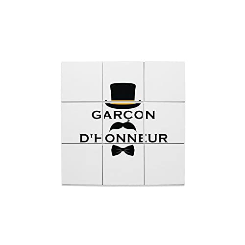 Carreaux céramique décoratif garçon d'honneur : le cadeau idéal pour remercier vos témoins