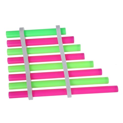 Milisten 1 Set DIY Pan Flute Educational Science Experiment Kit for Music Exploration Small Instrument Making Activity Encourages Creativity Curiosity