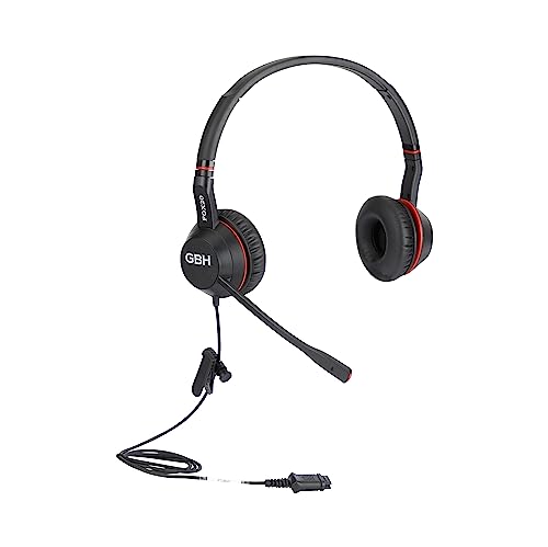 GBH FOX20 Noise Cancellation Wired Headset with Mic Headphone PC ...