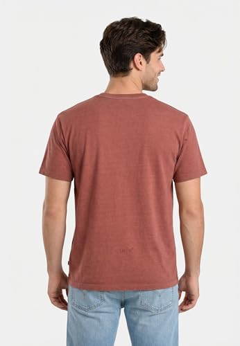 Red Tab Vintage Tee Grunge Wash Roan Rou – Ansicht 4