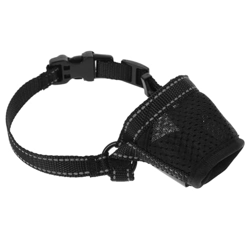 Abaodam Dog Mouth Protector Mesh Muzzle for Dogs Prevent Biting and Barking Easy to Clean and Comfortable Fit