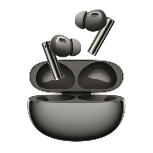 realme Buds Air 6 Pro Auriculares Inalambricos Bluetooth,Cascos Inalambricos Bluetooth 5.3 con Hi-Fi Estéreo,50dB Auriculares Cancelacion Ruido ENC,Cascos Inalambricos IP55 Auriculares Tipo C,Negro