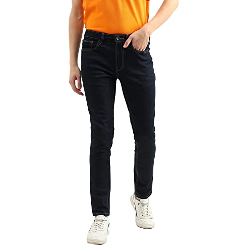 Image of UNITED COLORS OF BENETTON Men Solid Skinny Fit Jeans