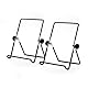 CWPFVQA 2 Stück Schreibtisch-Tablet-Halter, Ipad-Halter, Nachttisch-Tablet-Halter, Faltbarer Tablet-Halter