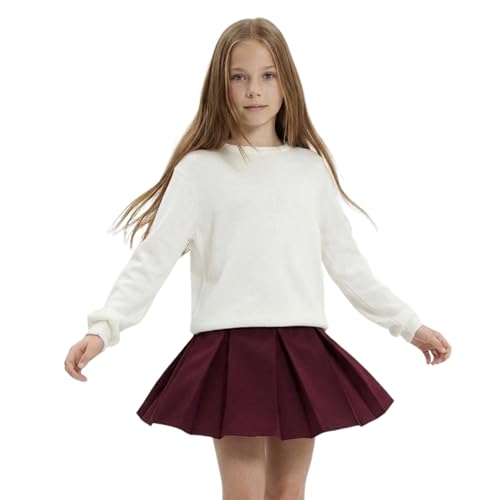 Jupe élégante fille Lia en coton de qualité supérieure pour cortège