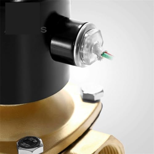 Électrovanne BSP 24VAC 1.5 pouces normalement fermée DN40 pour contrôle d'eau - 4