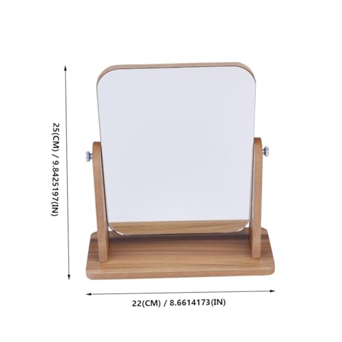 Miroir portable simple face avec haute réflexion pour maquillage décoratif GALPADA - 5