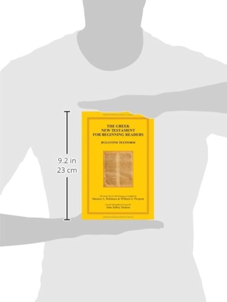 The Greek New Testament for Beginning Readers: Byzantine