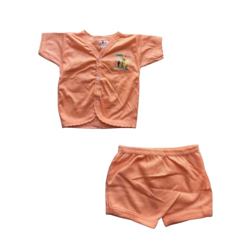 Image of NEW CONCEPT Born Baby Clothes Set Combo | Multicolor Baby Wear Pack Top and Bottom (Button Type)