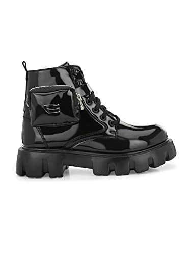 Image of Eego Italy Lace Up Chunky Boots