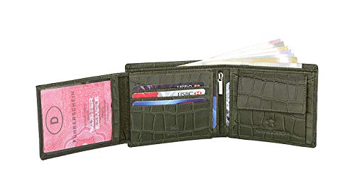 WILDHORN Genuine Leather Hand-Crafted Wallet For Men, Bifold Leather Wallet ,Model-WH1173