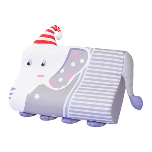 Almohada De Soporte Para El Cuello - Almohada Cervical Para El Cuello, Almohada De Dibujos Animados De Seda Helada | Almohada Ortopédica Refrescante Ergonómica Para Niños Que Duermen Sani, Cus