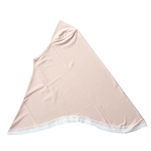 Modest Beauty Muslim Hijabs for Girls Kids Hijab Scarves with Lace for Age 6-12