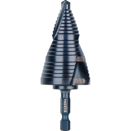 Klein Tools QRST15 Step Drill Bit (Hex Shank)