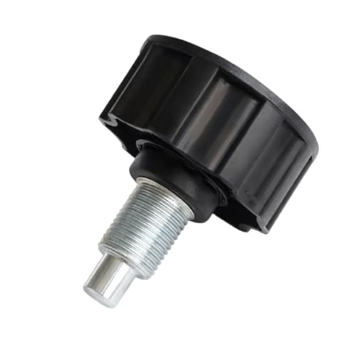 Hydra Fitness Exchange Pop Pin Knob 2.1" Replacement for Stationary Bike, 3/4" Fine Thread, 0.79" Tip Length, 3/8" Pin Diameter, Indoor Cycle Seat and Handlebar Adjustment Lever Repair Part