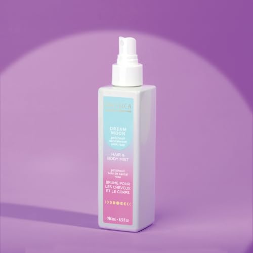 Image of Pacifica Hair & Body Mist - Mini Dream Moon Hair & Body Spray for Women - Body Mist Perfumes for Women - Hair Perfume - Alcohol-Free Spray Designed For Head-To-Toe Wear, Vegan & Cruelty-Free, 2 Fl Oz