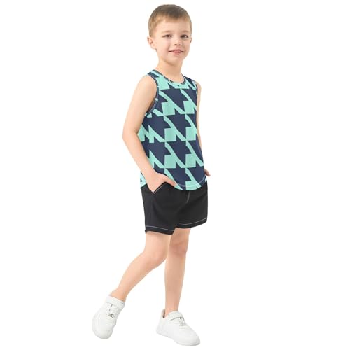 Boys Performance Tank Top Quick Dry Kids Sleeveless Undershirts Lightweight Comfy Summer Basic Soft Workout Outfits4