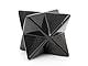 Igox Schungit Merkaba 5 cm Stein - Natürlicher Stern - Shungite Steine Kristall Schutz Meditation Energie Generator Heilung Chakra