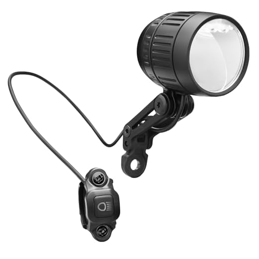 Busch & Müller Unisex – Erwachsene Iq-xm Scheinwerfer, schwarz, Einheitsgröße