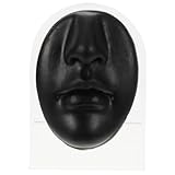 HEALEEP Modelo Flexible de Cara para Práctica de Piercing Nasal y Bucal con Soporte Simulación Realista para Exhibición de Anillos y Aros Nariz Falsos Entrenamiento y Duradero