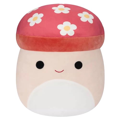 Squishmallows Malcolm le champignon floral de 40,6 cm pour collectionneurs