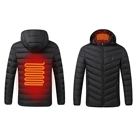 luoluoluo Heated Jacket with USB Rechargeable Feature Cover