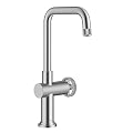 KRAUS Urbix Industrial Single Handle Bar Kitchen Faucet in Spot-Free Stainless Steel, KPF-3127SFS