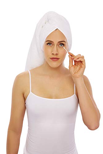Simply Soft Cotton Tip Applicators, Cotton Swabs with Double Round Tips, 300 Count
