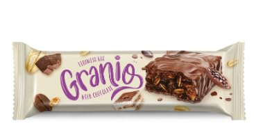 Hünnap Granio Tramisulu 40 gr Çikolata Kaplamalı Bar
