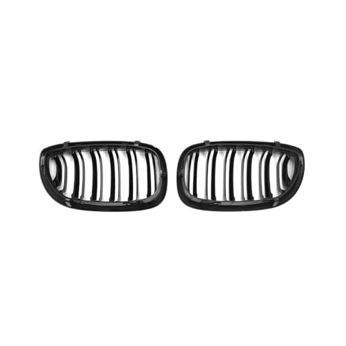 Calandres avant noires brillantes pour BMW Série 3 E46 Berline Touring 2002-2006