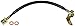 Dorman H620898 Rear Driver Side Brake Hydraulic Hose Compatible with Select Chrysler / Dodge Models