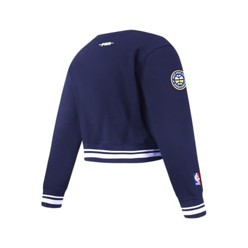 Image of Pro Standard Big Girls NBA Retro Classics Fleece Crewneck Sweatshirt