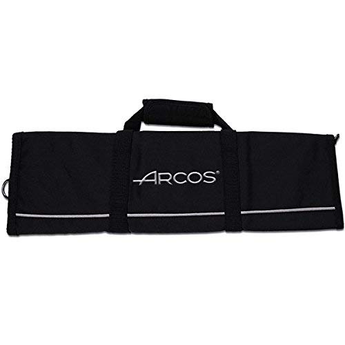 Arcos Messer Tasche Professionell - 8 Stück Kapazität, Sicherer und Kompakter Aufbewahrung - 100% Polyester… – Ansicht 3