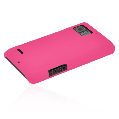 Incipio Motorola Droid Bionic Feather Ultralight Hard Shell Case - 1 Pack - Retail Packaging - Magenta #TOP3