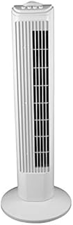 Royal Sovereign TFN-508N 29in Oscillating Tower Style Fan with Timer White