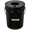 VEVOR DWC Hydroponic System, 5 Gallon 5 Buckets, Deep Water Culture Growing Bucket, Hydroponics Grow Kit with Pump, Air Stone and Connected Reservoir, for Indoor/Outdoor Leafy Vegetables #3