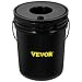 VEVOR DWC Hydroponic System, 5 Gallon 8 Buckets, Deep Water Culture Growing Bucket, Hydroponics Grow Kit with Pump, Air Stone and Water Level Device, for Indoor/Outdoor Leafy Vegetables
