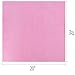 36 Sheets Glitter Pink Tissue Paper for Gift Bags – 20 x 20 inch Sparkling Wrapping Tissue for Crafts & Party Packaging