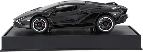 Image of 1:32 Lamborghini Sian Die-cast Metal Toy Car Pull Back Super car with Openable Doors with Sound and Light for Gifts Toys for Kids