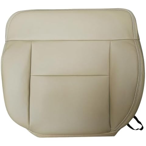 DSCARCovers Seat Covers PU Leather Replacement Driver Side Seat Bottom Compatible with 2004-2008 Ford (Beige) Cover