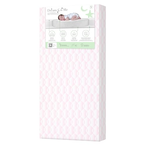 Dream On Me 2 in 1 Little Lullaby Crib and Toddler Mattress